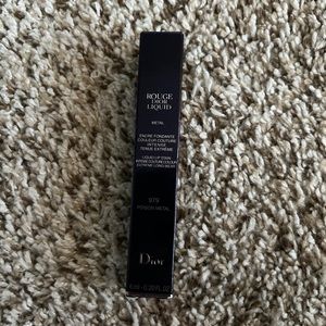 CHRISTIAN DIOR ROUGE DIOR LIQUID 979 POISON METAL 0.20 FL OZ